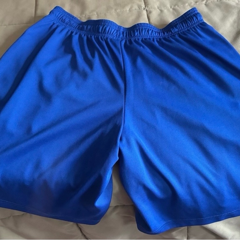 Vibrant Blue Athletic Shorts for Men